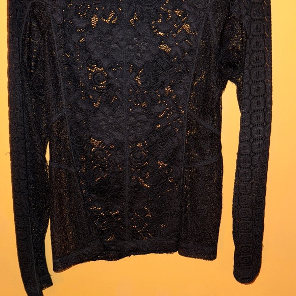 Byron Lars Black Lace Top - Picture 8 of 8